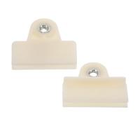 DIYEAH Universal Glass Clamp Clips Bracket for Car Window Regulator Replacement, Beige Plastic and Alloy Material, Secure Fastening Heavy Duty Design for Vehicle Types
