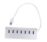 DIYEAH Usb Hub for Laptop Hub Adapter Expansion Transfer for Office and Home Use Multi-port Data