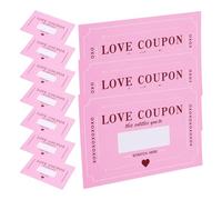 DIYEAH Valentine's Day Scratch Off Cards 20 Sheets DIY Couple Date Night Game Cards Pink Pack for Romantic Activities and Relationship Building