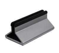DIYEAH Vertical Laptop Holder Adjustable Aluminum Alloy Stand for Desk Lightweight and Portable Vertical Support for Laptop Durable and Space Saving Design
