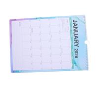 DIYEAH Vertical Wall Calendar with Twin-wire Binding View Planner From July to December Large Font Traditional Calendar with Global Holidays for Office Home and School Organization