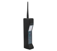 DIYEAH Vintage Brick Cell Phone Ornament Retro Mobile Model Realistic Old-Fashioned Cellular Phone Prop for Party Decorations and Home Desk Decor Social Media Favorite for Photo and Video