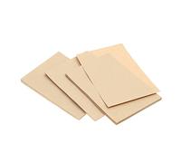DIYEAH Vintage Kraft Letter Writing Paper Lined Stationery Sheets A4 100pcs Retro Old-Fashioned Blank Kraft Paper for Writing and Correspondence