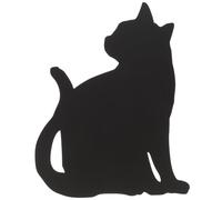 DIYEAH Voice Sensor LED Cat Night Light Creative Wall Lamp with Sound and Light Control Automatic in Darkness Soft Glow for Room and Home Decor Cat Lovers
