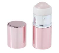 DIYEAH Volcanic Stone Cooling Facial Roller Ball Massager for Eye and Neck, Pink Massage Globe for Skin Care and Facial Toning