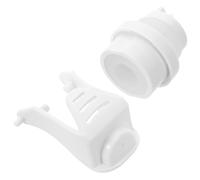 DIYEAH Wall Mount Toothpaste Dispenser Part Toothpaste Squeezer Repair Kit Upgrade Or Repair Prevents Excess Usage Silicone Plastic Modern Stylish Sl athroom DIY