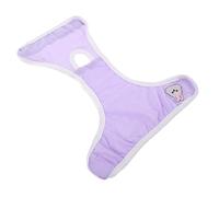 DIYEAH Washable Dog Period Diapers for Female Dogs Breathable Reusable Puppy Training Pants Soft Skin-safe Underwear for Small Breeds Like Corgi and Violet