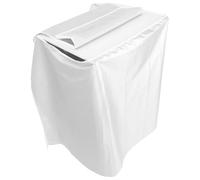 DIYEAH Washing Machine Cover Universal Fit Silver Waterproof Protection Polyester Fabric Sunshade Dustproof Canopy Suitable for Outdoor Use Front Load Washer