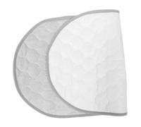 DIYEAH Waterproof Reusable Changing Pad with Absorption, Oval Shape Cotton and Polyester Mat for Newborns, for Nursery and Travel Use