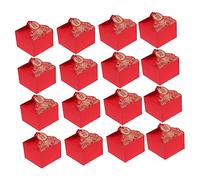 DIYEAH Wedding Box Present Packaging Case Candy Pack Tassel Portable Candy Container Storage Case 20pcs Box