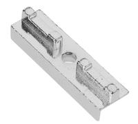 DIYEAH Window Lock Accessories Windows Locks Lock Strike Keepers Sash Window Locks Window Strike Window Lock Mechanism Part Latch Window Lock Strike Plate Sliding Window Silver Zinc Alloy