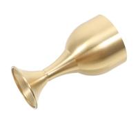 DIYEAH Wine Cup Goblet Wine Glasses Multi-Function Cup Copper Alloy Golden Meditation Temple Safe for Mouth Unique Appearance