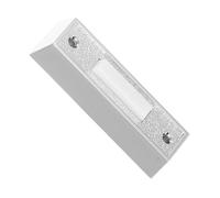 DIYEAH Wired Doorbell Push Button, Lighted Wall-Mounted Door Bell Switch, Abs Plastic, Installation, Stable Connection for Home