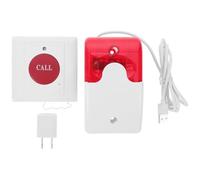 DIYEAH Wireless Emergency Call Button and Wireless Installation with Quick Response Plastic Material for Elderly and Disabled for Nursing Homes and Assisted Living