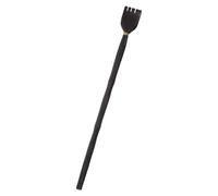 DIYEAH Wood Back Scratcher, Hand Scratching Tool, Black Wooden Back Itch Relief Massager, 17.72x1.69x0.63, for Home the Go, Men and Women