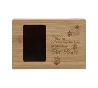 DIYEAH Wooden Pet Cremation Urn Box for Cats and Dogs Pet Ashes Memorial Cinerary Urn with Storage Funeral Supplies