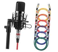 DIYEAH Xlr Microphone Cable Set Male to Female Mic Cord Xlr Patch Cable for Easy Device Identification Durable and Stable Audio Transmission for Speakers and Mixers