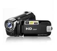 Diyeeni 1080P Digital Camera for Photography, 16MP Vlogging Camera 16X Digital Zoom Digital Camera with 2.4in 360° Flip Screen, Compact Travel Camera for Teens Adult Beginner Kids (Black)