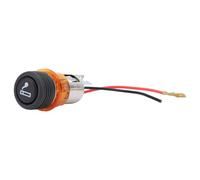 Diyeeni 12V Car Cigar Lighter Socket with Heat Resistant Ceramic Protector, Auto Cigarette Lighter Outlet for Escort Ka, DC 12V