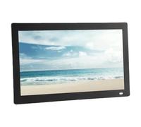 Diyeeni 14 Inch Digital Picture Frame, WiFi Photo Frame with Remote Control, 1366x768 Resolution, 178 Degree Viewing Angle, for Home Office Restaurant Hotel (GB Plug 1500w)