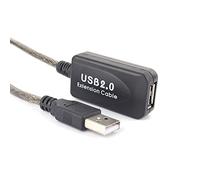 Diyeeni 15M USB 2.0 Extension Cord, A Male Plug to A Female Jack Extension Cable, High Speed Data Transfer USB Extender, for Printer/Scanner/Mouse/Keyboard/USB Hub/Windows PC/Mac