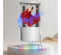 Diyeeni 5D Holographic Projector, Bluetooth Speaker with WiFi App Control for High Resolution 360 Degree Visibility, Eye Stereo Visuals for Exhibition Retail Counters