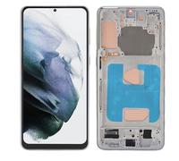 Diyeeni 6.7 Inch LCD Touch Screen Display Assembly for S21 Plus 5G 1440x3120 505PPI 3D Sensitive Multi Touch with Frame Repair Kit SM G996B SM G996U G996W (Silver)