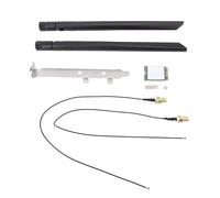 Diyeeni 8265NGW WiFi Card AC 1200Mbps Dual Band 2.4GHz 5GHz M.2 Interface Wireless Card with BT 4. for Wins 7 8 10 (External Antennae Bracket)
