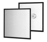 Diyeeni 9.4x9.4 Inch Reflector, Flexible Multi - Mirror Reflector, Adjustable Light Shaping Panel with Magnetic Base & Stand for Photography Video Lighting (Silver)
