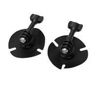 Diyeeni Action Camera Helmet Mount, 360° Ball Head Adjustable Base with Flexible Adhesive Mount for Action 6 5Pro 4 3/360/Nano/XtraMuse