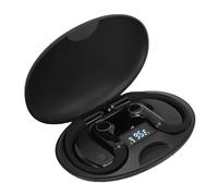 Diyeeni AI Language Translation Earphones, Ear Hook Translators Earphones 3 in 1 Long Battery Life for the Trip (Black)