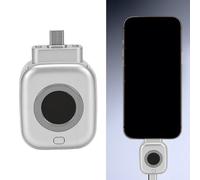 Diyeeni Auto Stop Charging Adapter, Full Charge Separator with USB Device | Power Off, ABS Material, Compatible with Phones Tablets, Suitable for Night Charging At Home or Travel