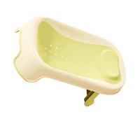 Diyeeni Baby Bath Lying Support Slipless Sitting and Lying Universal Shower Net Soft Quick Dry for Newborn Baby Hassle- Bathtime (Green)