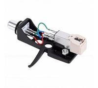 Diyeeni Black Headshell Replacement, Magnetic Cartridge Needle with Balanced Sound Channels for SL D1, SL D2, SLD1K, SLD202, SLD205 SLD2K Model, AT 3600L Replacement Part