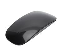 Diyeeni Bluetooth Mouse, 1600 DPI Wireless Mouse, Ergonomic Curved Optical PC Mices, Rechargeable 400mAh Battery, Silent Clicks, Multi Device Compatibility (BLACK)