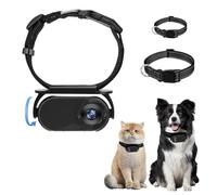 Diyeeni Cat Camera Collar, HD 1080P Dog Collar Camera, 120° Wide Angle Lens, Mini Body Camera Action Camera for Dogs Cats Present Indoor Outdoor, OTG Support (Black)