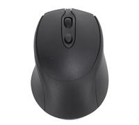 Diyeeni Cordless Mouse, Portable Computer Mouse, 2.4GHz with USB Mini Receiver, 3 Level 1600 DPI, Silent Ergo Optical Mice, Rechargeable 500mAh Battery, for PC Laptop (Black)