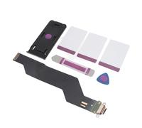Diyeeni Dock Connector for OnePlus 7T Charging Port USB Charger Board Flex Cable for OnePlus 7T Replacement Parts, with Phone Stand and Repair Tools, Professional Install