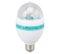 Diyeeni E26 Dancing Light Bulb, RGB Auto Rotating Party Strobe Bulb | LED strobe bulb with ABS PC body, for parties, bars, weddings, birthdays, holidays