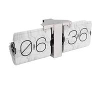 Diyeeni Flip Clock 24 Hours Mechanical Auto Page Turning Large Number