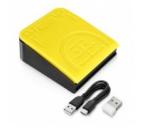 Diyeeni Foot Pedal Control Switch, USB Single Foot Control Action Switch, High Sensitivity Gaming Pedal with 2.4G Wired USB Three Connection Mode, for for Linux, for OS X,