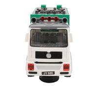 Diyeeni Garbage Truck Toy with Light and Music, Large Trash Vehicle Model | Kids Garbage Truck Car Toy, Plastic Waste Truck with Sound, for Boys and Girls
