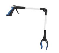 Diyeeni Grabber Reacher Tool with Strong Grip and Magnetic Tip, 31.1in Foldable Pick Up Stick for Elderly, Long Trash Picker and Claw Grabber for Easy Picking