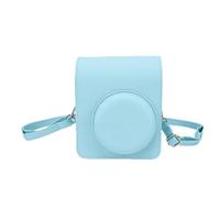 Diyeeni Instant Camera Case Replacement for INSTAX Mini 13 Protective PU Leather Bag with Removable Top Cover Detachable Strap for Instant Camera (Green)