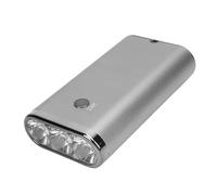 Diyeeni LED Hair Extension Light, 395nm Fast Curing with 3 Timer Setting Handheld Wig Bonding Glue Curing Lamp, 3pcs 5W LED Beads, 5-8cm Light Distance, 2000MAH Battery (Gray)