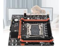 Diyeeni LGA2011-3 Computer Motherboard, X99H 4×DDR4 Micro ATX Gaming PC Motherboard, Support HDMI VGA, PCI Express 16X, NVME M.2 USB3.0 SATA3.0, Support for E5 V3 V4, I7 58xx