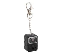Diyeeni Mini Keychain Camera, 480P 2MP Compact Camera with Pendant, 0.96 Inch HD Screen, Christmas Birthday Gifts for Kids, 150 Mins Battery Life, Support 128G SD (Black)