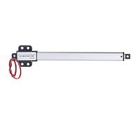 Diyeeni Mini Linear Actuator 150mm Stroke, 12V High Speed Low Noise | Electric Linear Actuator with Built-in Limit Switches, Aluminum Tube, Short Circuit Protection for and Automation Project