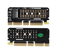 Diyeeni Mounting Board, PCENVME-N05 M.2 NGFF to PCIE, M.2 NGFF to PCI-E X16 Adapter for M.2 Hard Drive with Standard PCI-E Express or NVME