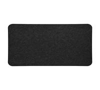 Diyeeni mouse pad Foldable Felts Table Mouse Pad Office Desk Laptop Mat Dust-proof anti-static and anti-scratch heat insulation Good insulation(dark gray)
